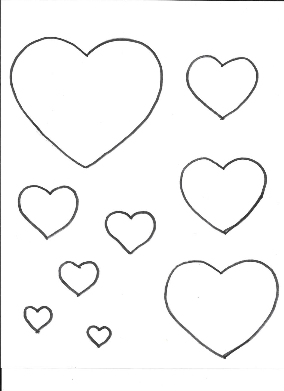 Download Heart Template 1 - Free Printable | No, YOU Need To Calm Down!