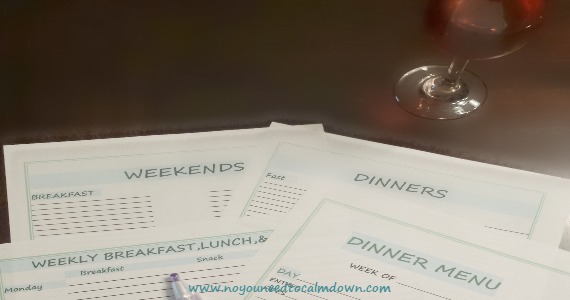 meal planning