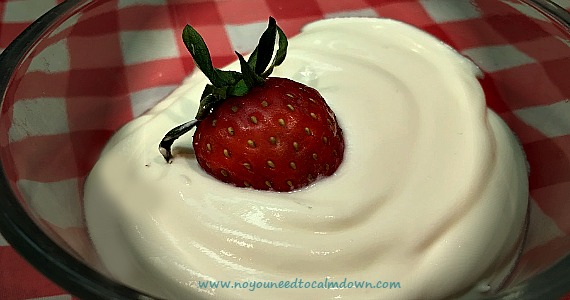 Easy to make fruit dip, with only 3 ingredients!
